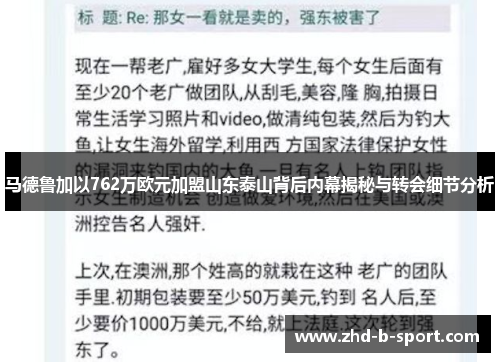 马德鲁加以762万欧元加盟山东泰山背后内幕揭秘与转会细节分析